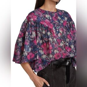 Etoile Isabel Marant Miranda Top in Faded Night